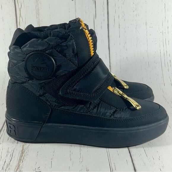 Pajar Women’s Puffy Zip Ankle Boots Booties Black Size 7 - Picture 1 of 8